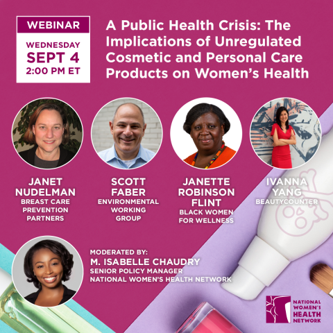 Webinar on Personal Care Products Reproductive Health MomsRising